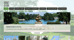 Desktop Screenshot of loisirs-parcdelatetedor.com